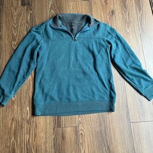Mens blue quarter zip.